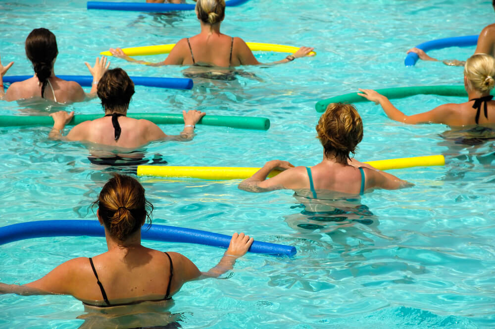 5 Exercícios na piscina